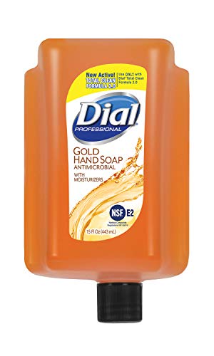 חיוג-17000985619 זהב יד טיפול בכל מקום אנטיבקטריאלי נוזל יד סבון, 15 עוז מילוי בקבוק