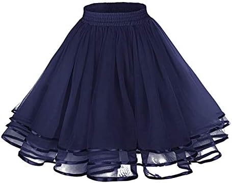 חצאיות מיני של Narhbrg עבור Gilrs Petticoat Basic A-indy Strate