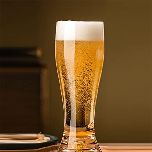 בית זהב עלה בירה כוס קריסטל זכוכית ברור טיוטת בירה כוס בר שתיית כוס תה כוס מעובה