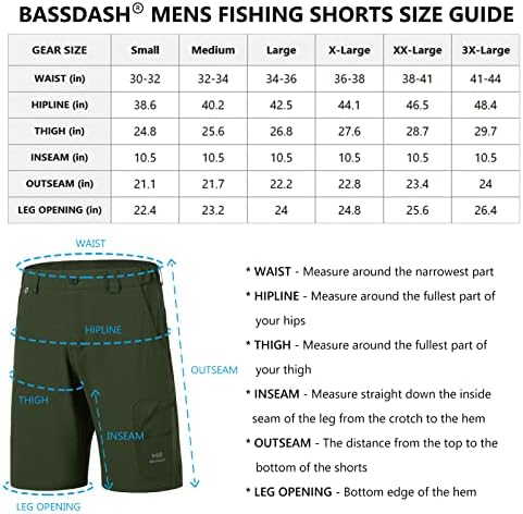 בסדאש 01 מ '10.5 מכנסי מטען דיג לגברים ייבוש מהיר 50 + עמיד במים
