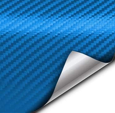 Vvivid® XPO כחול חשמלי תלת מימד תלת מימד סיבי פחמן ויניל גליל עטיפה עם טכנולוגיית שחרור אוויר