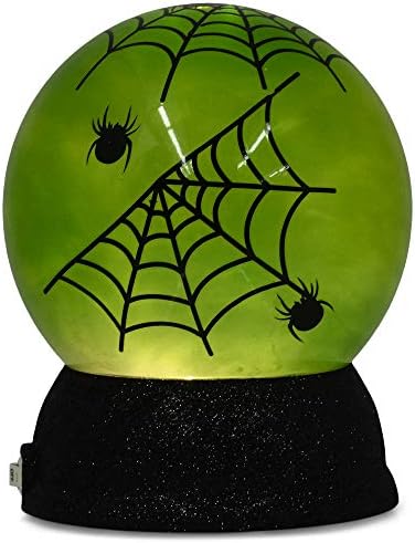 RAZ 4019116 עכביש עכביש מואר גלובוס, 6 אינץ ', ירוק