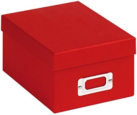 קופסת צילום WALTHER FB-115-R, 4X6 אינץ '-10X15 סמ, אדום