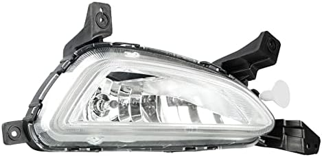 2 יחידות ערפל אורות הרכבה החלפה עבור 2017 2018 יונדאי טוסון ברור עדשה עם נורות נהיגה ערפל אורות מנורות