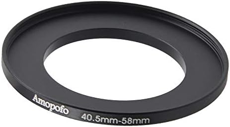 40.5 ממ עד 58 ממ טבעת פילטר מצלמה/40.5 ממ עד 58 ממ מתאם מסנן טבעת מדרגה עבור 58 ממ UV, ND, CPL מסנן, טבעת