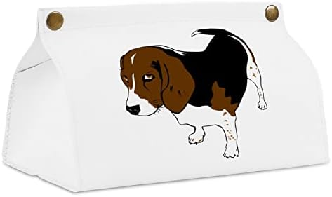 מכסה קופסת רקמות של Beagle Puppy Mode