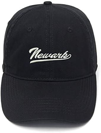 סיג 'יה-סיג' יה גברים של בייסבול כובעי ניוארק עיר-ניו ג ' רזי רקום אבא כובע שטף כותנה כובע