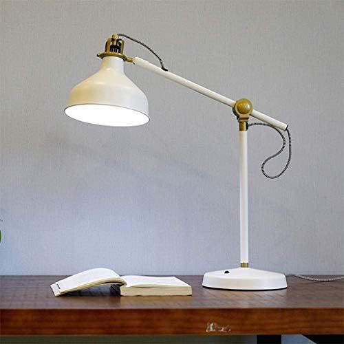 XMMDD מנורת שולחן פשוטה ומודרנית, מנורת מיטה חדר שינה יצירתית, קישוט סלון, מנורת שולחן לימוד