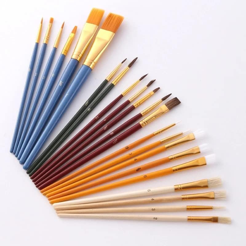 N/A מברשות צבע שיער ניילון מקצועי שמן עט שמן אקריליק צבעי מים ציור ציור מברשת עטים