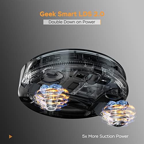 Geek Smart L8 שואב אבק רובוט, ניווט LD