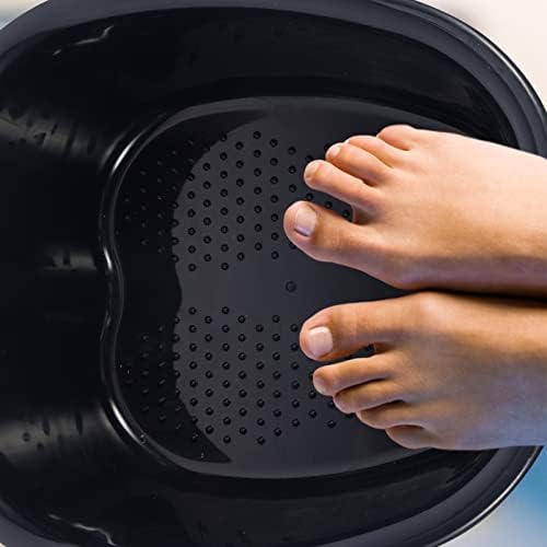 רגל ריפוי רגל אמבטיה אגן כף רגל פלסטיק דלי דלי רגל אמבט אמבטיה לספא בית פדיקור קלאוס מסה עור מת מסיר שחור