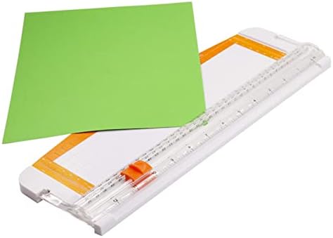 חותך נייר קטן A4 חיתוך מדויק 12.6 אינץ 'עיצוב שליט רב -מטרה גוזם נייר לבית הספר למשרד