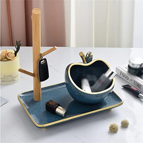 ygqzm אחסון יצירתי מגש שרף דלעת שולחן עבודה שולחן עבודה מטוטלת מטוטלת חטיפים תכשיטים מחזיק מפתח עיצוב הבית