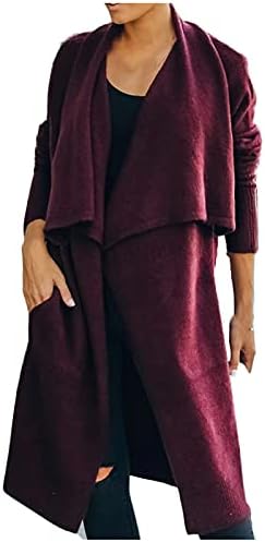 סתיו קל משקל קרדיגן לנשים 2021 אופנה צבע רגיל מזדמן חולצות שרוול ארוך חולצות חג פתוח מעילי סתיו קדמי