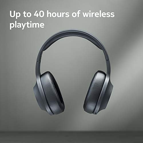 אוזניות אלחוטיות חיוניות של נוקיה - Bluetooth אוניברסלי - 40 שעות הפעלה - עור רך מעל אוזן עם סרט מתקפל