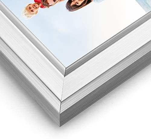 Lavie Home 4x6 מסגרות תמונה מסגרת תמונה מעוצבת פשוטה עם זכוכית בהגדרה גבוהה לתצוגה עליונה של קיר ושולחן, סט של