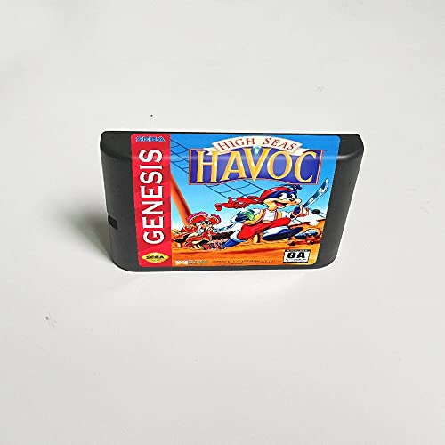 Lksya High Seas Havoc - 16 סיביות קלף משחק עבור Sega Megadrive Genesis
