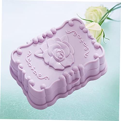 קופסת Upkoch Holder Holder Ceramic Cramic מגש מזרן פלסטיק סבון סבון ניקוז מגש שומר קרמיקה צלחת סבון