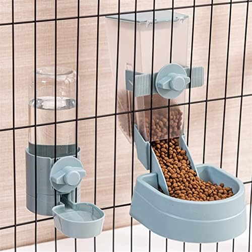 WXBDD גור חתולים ארנב מזון המכיל מכונת קערה אוטומטי הכלוב תלוי מזין מחמד בקבוק מים לכלבים קולרים