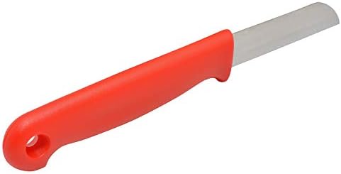 קלוס 18424 קבוע להב פרחוני סכינים, מגיע בקופסא של 10 נירוסטה ישר סכין, 000