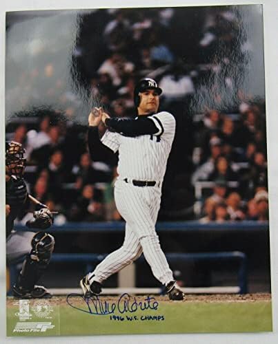 מייק אלדרטה חתום חתימה אוטומטית 8x10 תמונה IV - תמונות MLB עם חתימה