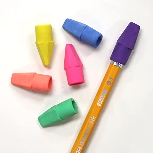 עיפרון בזיץ 2 עפרונות HB, מחק חינם לטקס, עפרונות עץ צהוב עץ פרמיום לא מנותק, 1 חבילה