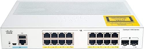 Cisco C1000-16T-E-2G-L מתג חדש, 16 יציאות אתרנט של ג'יגה-בייט