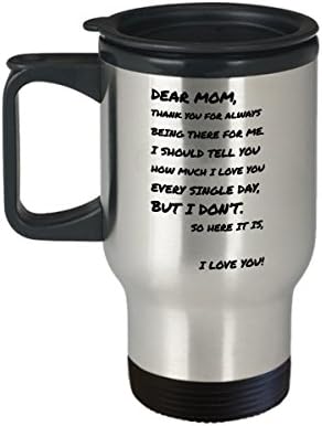 אני אוהב אותך אמא לטייל ספל-דאר אמא ספל קפה-תודה לך אמא ספל/כוס