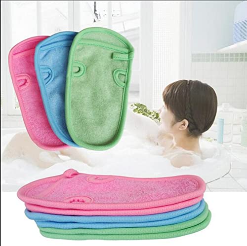 3 יחידות רחצה מקלחת כפפות גוף לשטוף עיסוי ספא מיט מגבת למבוגרים ילדי גוף חזרה שפשוף פילינג כביסה ניקוי