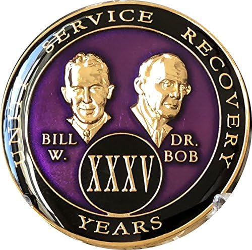 35 שנה מדליון סגול טרי-פלייט המייסדים ביל ובוב צ ' יפ אקס-אקס-וי
