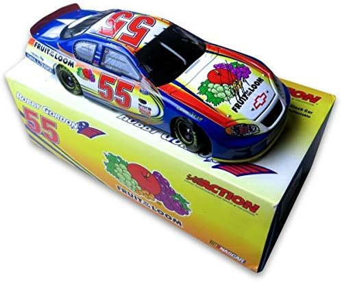 רובי גורדון מכונית חתימה מכונית NASCAR 1:24 פרי נול 55 JSA LL88159 - מכוניות דיאסט עם חתימה