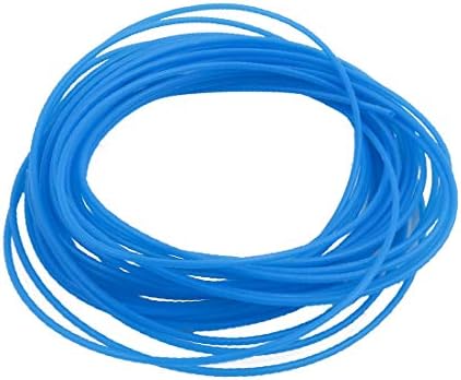 X-deree 0.81mmx1.11 ממ עמיד PTFE טמפרטורה גבוהה צינורות כחולים 5 מטרים 16.4ft (tubazione blu inspante