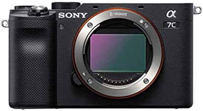 מצלמה ללא מראה של Sony Alpha 7C מסגרת מלאה - שחור