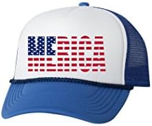 כובע משאיות מצחיק אמריקה מריקה כובע בייסבול רטרו וינטג 'פטריוטי ארהב דגל אמריקה