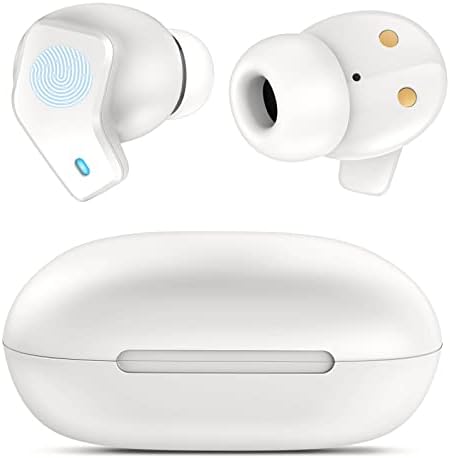 אוזניות אלחוטיות של Jiunai עבור סמסונג S23, Bluetooth 5.2 אוזניות אוזניות אוזניות אוזניות סטריאו