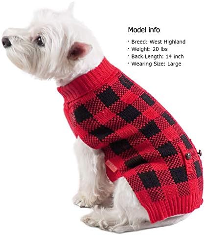 סוודר כלבי חג המולד של Kyeese סווד
