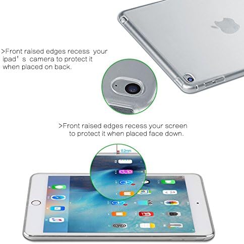 מארז רך של iPad Air, Ceavis ultra-DISHIN גמיש סיליקון ג'ל מארז מגן לאייפד אוויר