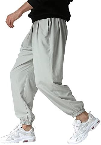 החלקה מזדמנת מכנסיים מוצקים סתיו צבעים קצוצים בסגנון קצוץ מכנסי גברים מזדמנים מכנסיים לגברים בית קטיפה