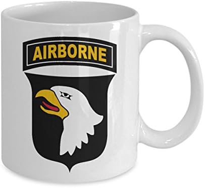 אמן לא ידוע ספל קפה מוטס 101 - ספל קפה של צבא ארצות הברית-שני הצדדים