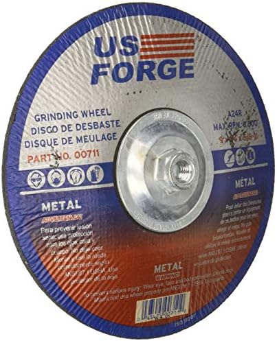 ארהב Forge 711 סוג גלגל שחיקה מס '8 אבר, 9 אינץ 'בגודל 1/4 אינץ' על 5/8 אינץ '-11