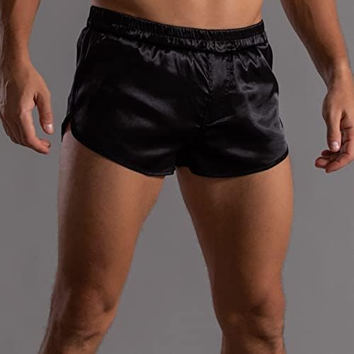 מכנסיים קצרים אתלטים לגברים עם כיס מכנסי צבע אחיד מכנסיים אלסטי