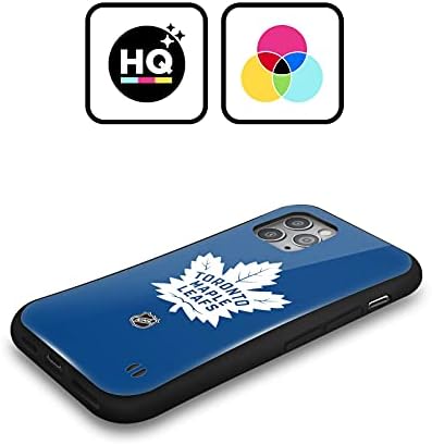 עיצובים של תיק ראש מורשה רשמית NHL רגילה של טורונטו מייפל עלים היברידיים תואמים ל- Apple iPhone 14