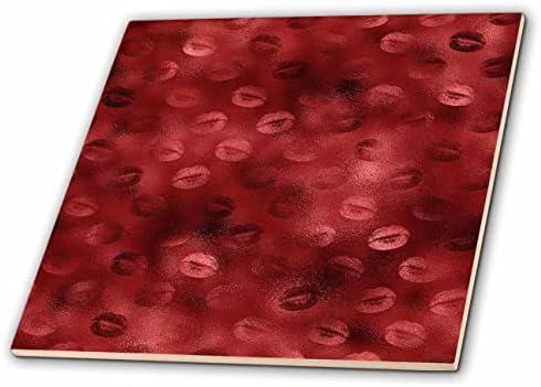 3 רוז אן מארי באו - דפוסים-גלאם אדום על אדום שפתיים נשיקה דפוס חותם-אריחים