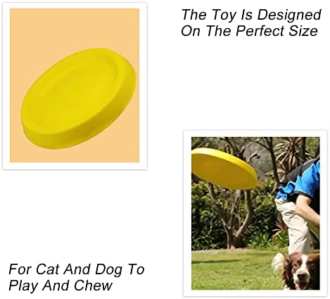 כלב מעופף דיסק עמידות בפני כלב צעצוע כלב צפה צלוח מעופף לכלב בתוך הבית בחוץ משחק מים יבשתי