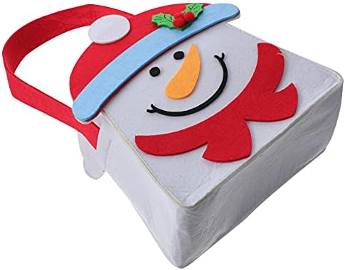 1 יח ' חבילה הרגיש בד תיק חג המולד נושאים מתנת שקית אחסון פאוץ חג המולד קישוטים