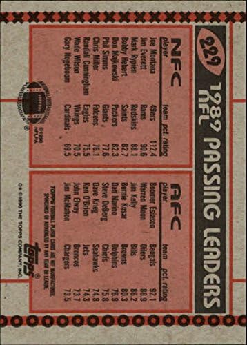 1990 Topps 206 Thurman Thomas Bills כרטיס כדורגל NFL NM-MT