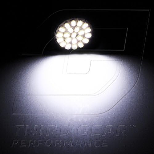 TGP 3157 White 22 LED SMD טריז הפוך/גיבוי נורות זוגות 2006-2009 תואם לפונטיאק סיקור