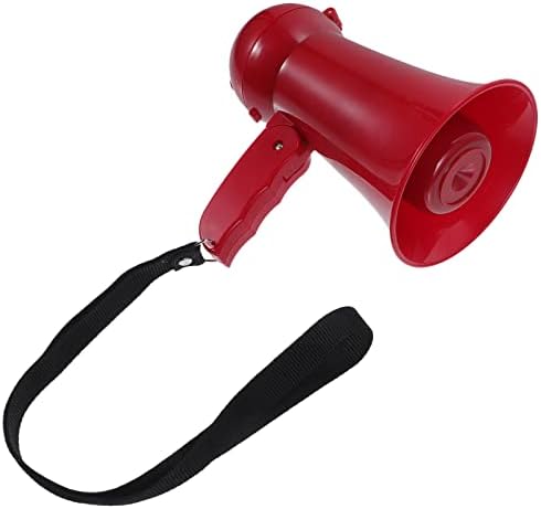 רמקול Mini רמקול MINI נייד רמקול מגפון כף יד סוללת רמקול המופעל על קול מגפון עם רצועת רצועת יד ניידת