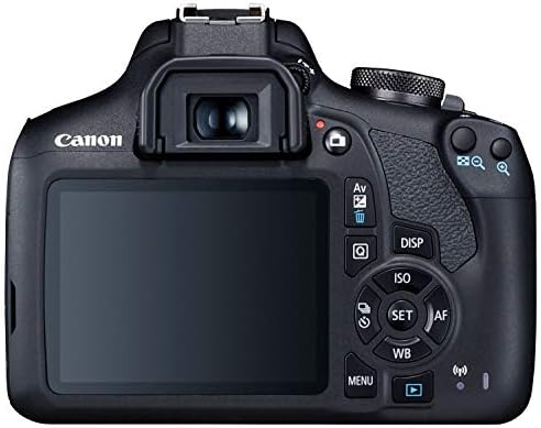 קנון אוס 2000 מצלמה עם קנון א-ס 18-55 מ מ/3.5-5.6 עדשת זום + מארז + זיכרון 128 ג ' יגה-בייט שחור