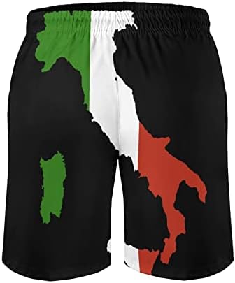 דגל מפה של איטליה גזעי שחייה גזעים מהיר של מכנסי שחייה יבש מהיר לבוש יבש בגד ים חוף שחייה מכנסיים